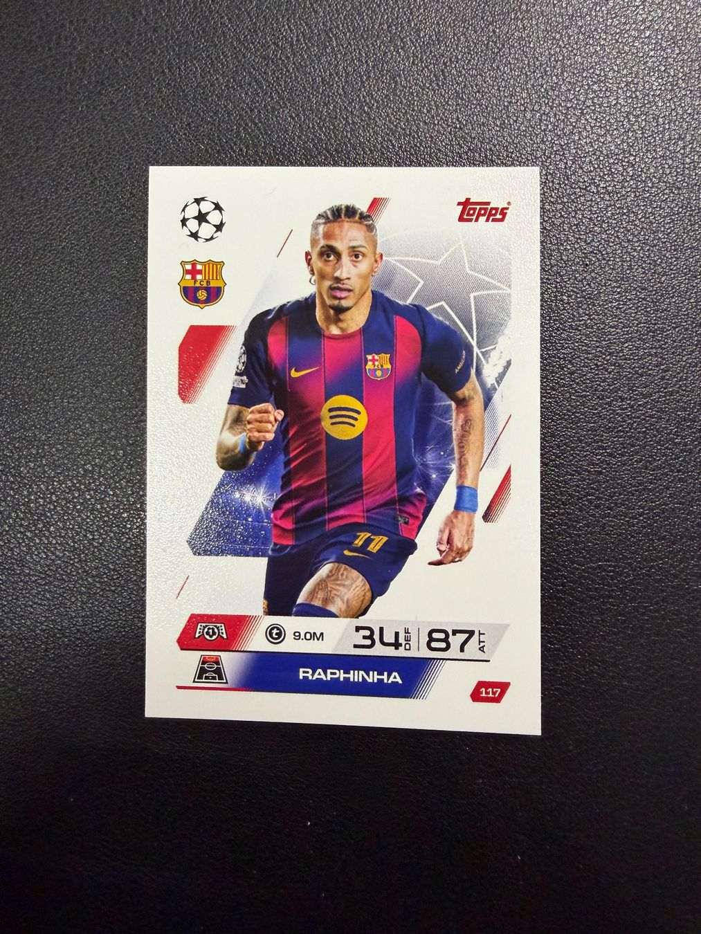 Topps Carte collezionabili: Topps Match Attax 2025/26 Raphinha 117 – Nuovo (secondo la descrizione) da oberrüti venduto da jeanmei