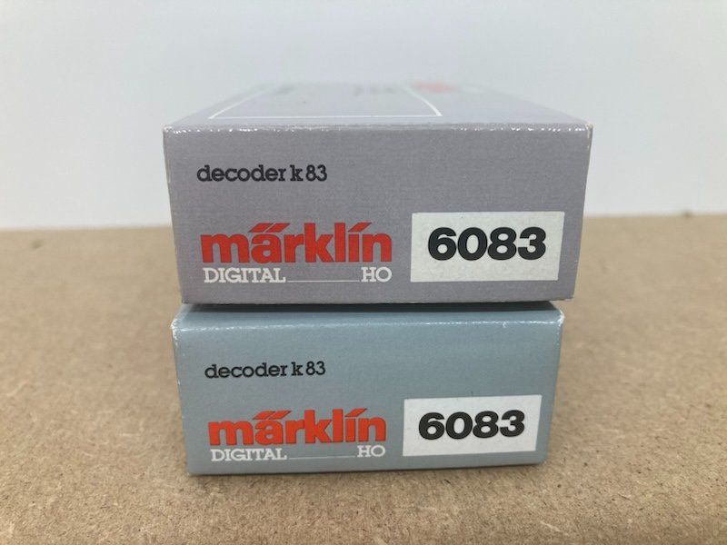 Märklin Modelleisenbahnen: 2 Stück Märklin 6083 Decoder k83 in OVP – Gebraucht aus Büsserach von ModellbahnDepot 1