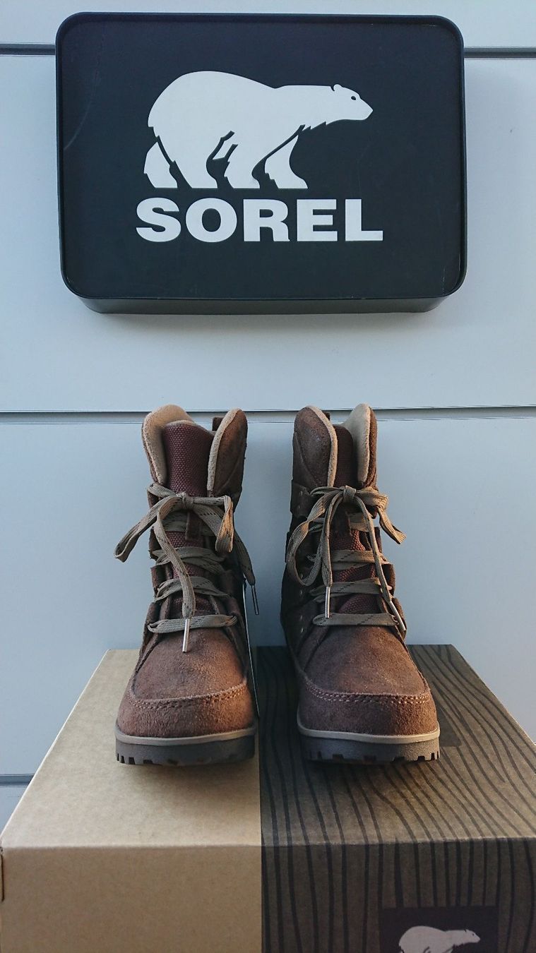 Sorel Scarpe da donna: SOREL MEADOW LACE, TABAC  Gr. 36 / 22 cm – Nuovo e nell'imballaggio originale da Zürich venduto da LIQUIDATOR.CP 1