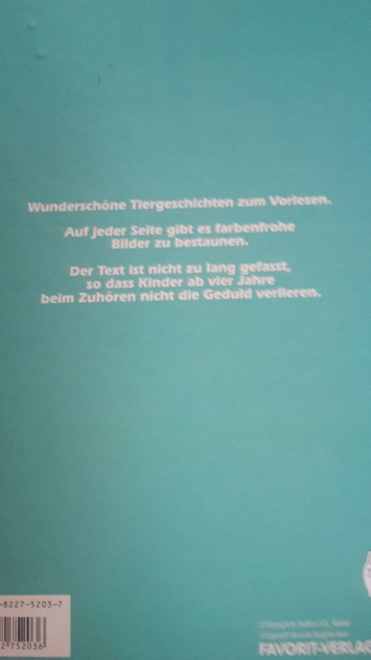 Livres: Buch Meine allerschönsten Tiergeschichte – Neuf (Voir description) à Schwarzenburg par Flamingo07 1