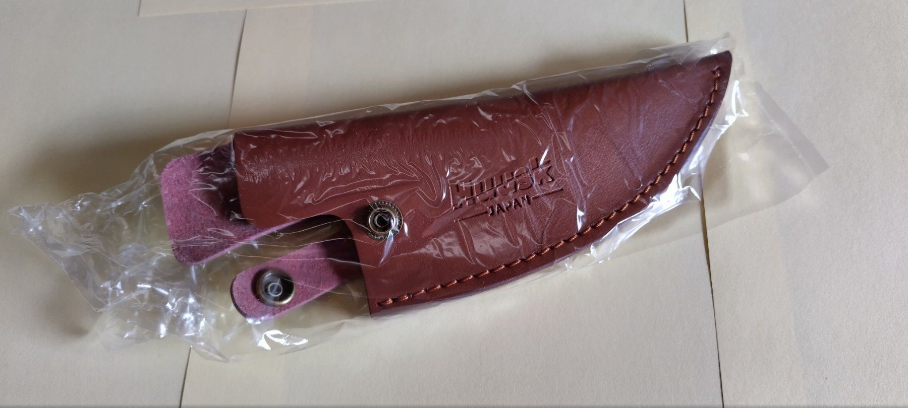 Coltelli da cucina: Huusk, Messer- case, Leder – Nuovo e nell'imballaggio originale da Rothrist venduto da Sheriff94