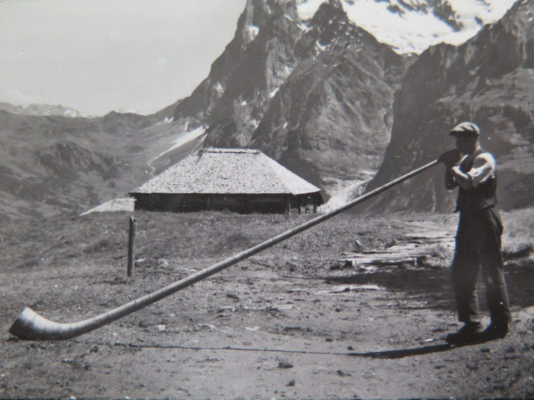 Cartoline postali: GRINDELWALD - ALPHORNBLÄSER – Usato da Wittenbach venduto da lipasal 1