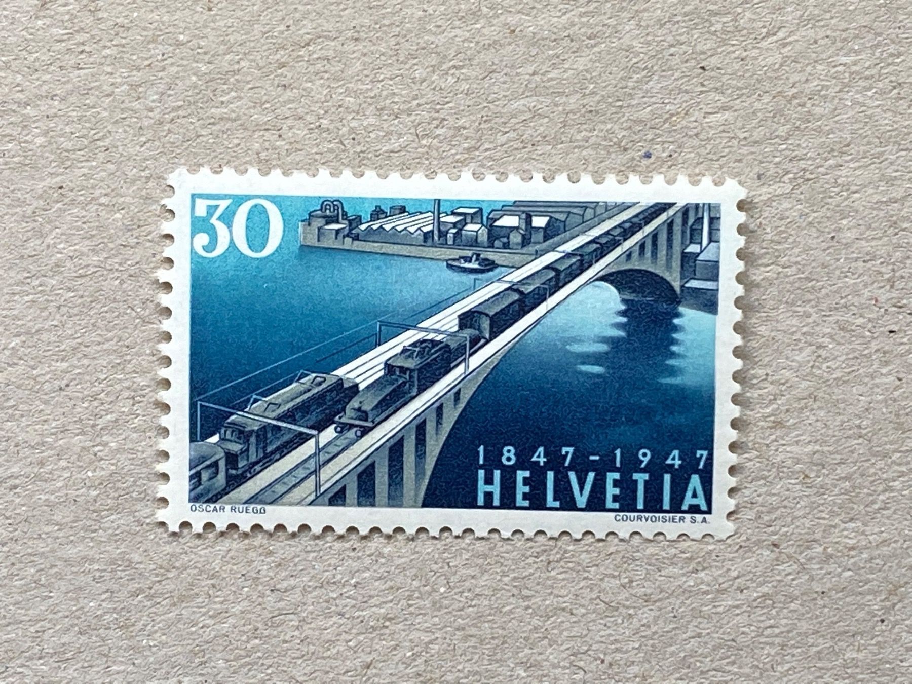 Alle Briefmarken: 280, Druckverschiebung, * – Gebraucht aus Aarau von hilde47