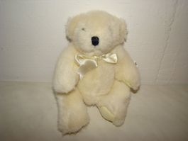 Plüsch Teddybär weiss-beige Grösse 20cm