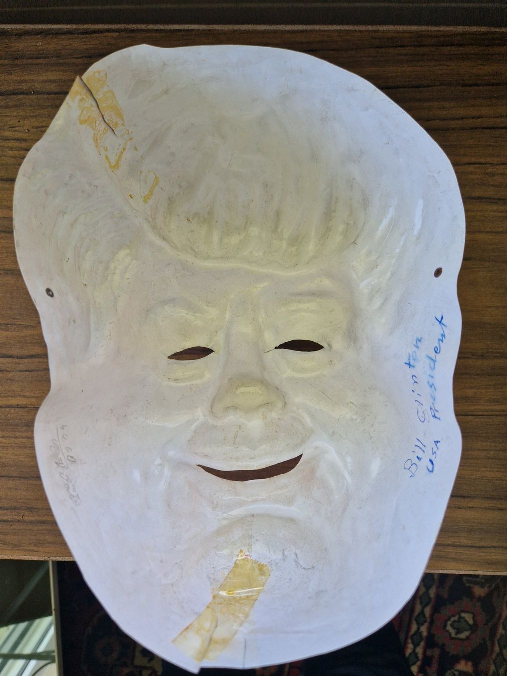 Maschere: Fasnachtsmaske Bill Clinton – Usato da Mörschwil venduto da antiksalon21 4