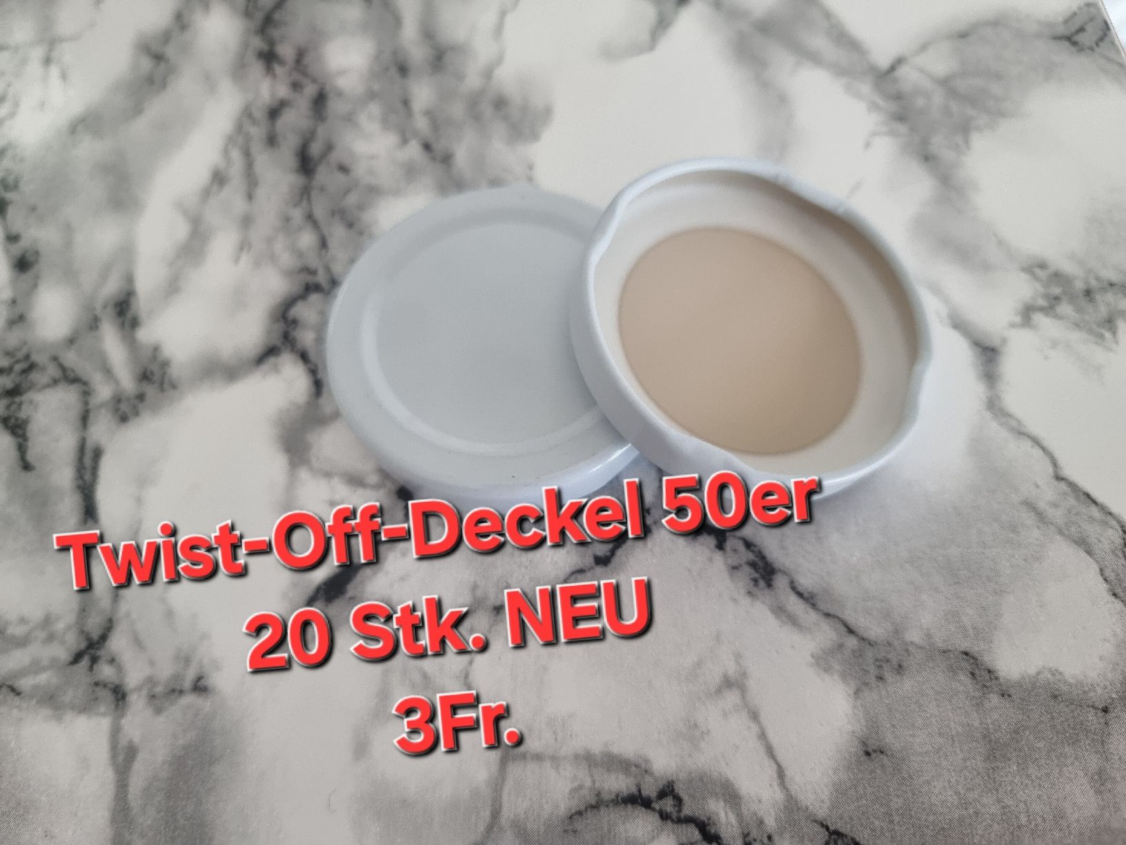 Contenitori & Simili: Twist-Off-Deckel  – Nuovo (secondo la descrizione) da Niederönz venduto da steinmann04