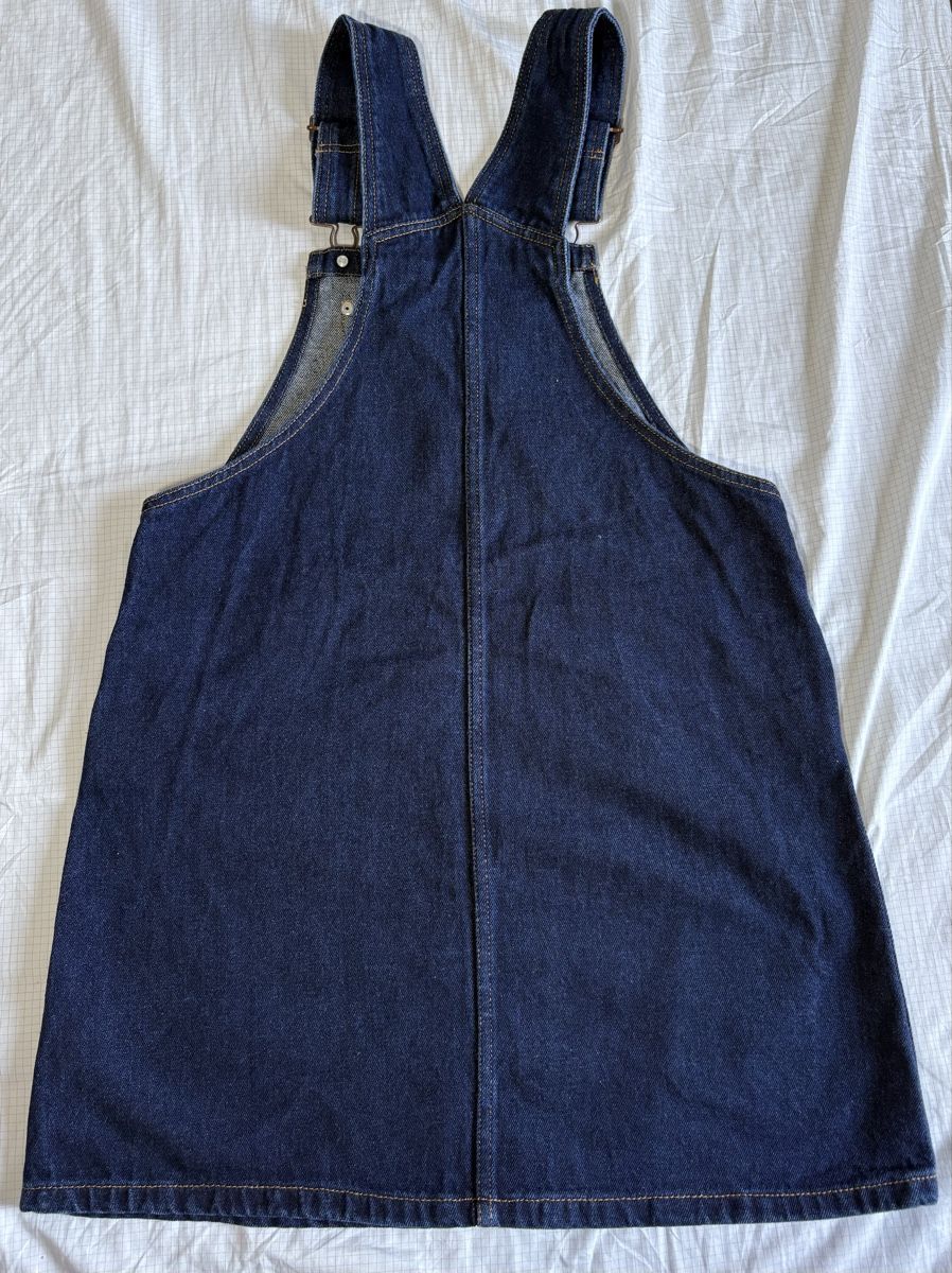 Kleider: Latzkleid Denim Dunkelblau Grösse S – Gebraucht aus Zürich von kse_nathan 1