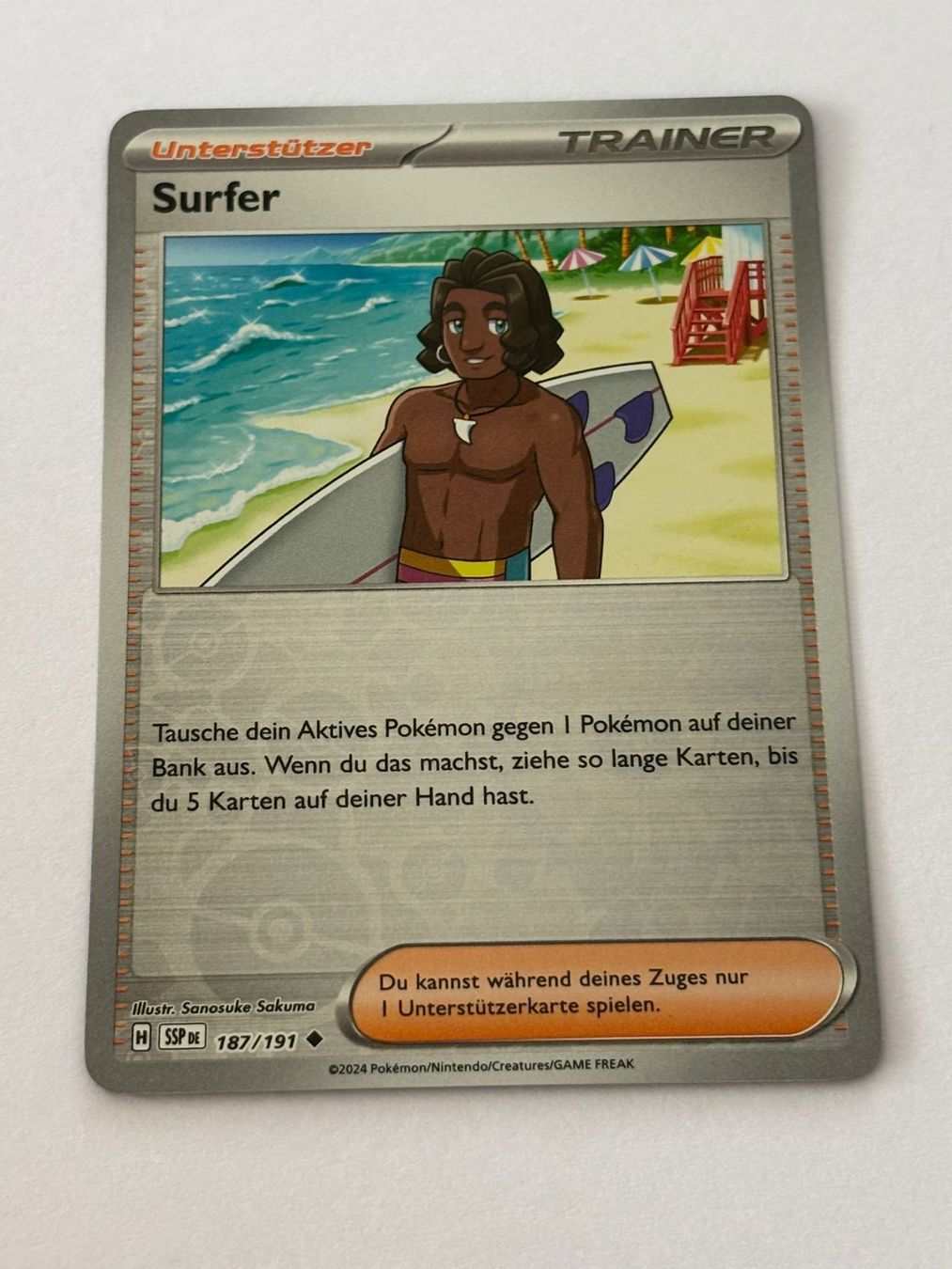 Pokémon Carte collezionabili: Pokemon-Karte Surfer 187/191 – Usato da Herisau venduto da Seyashop1