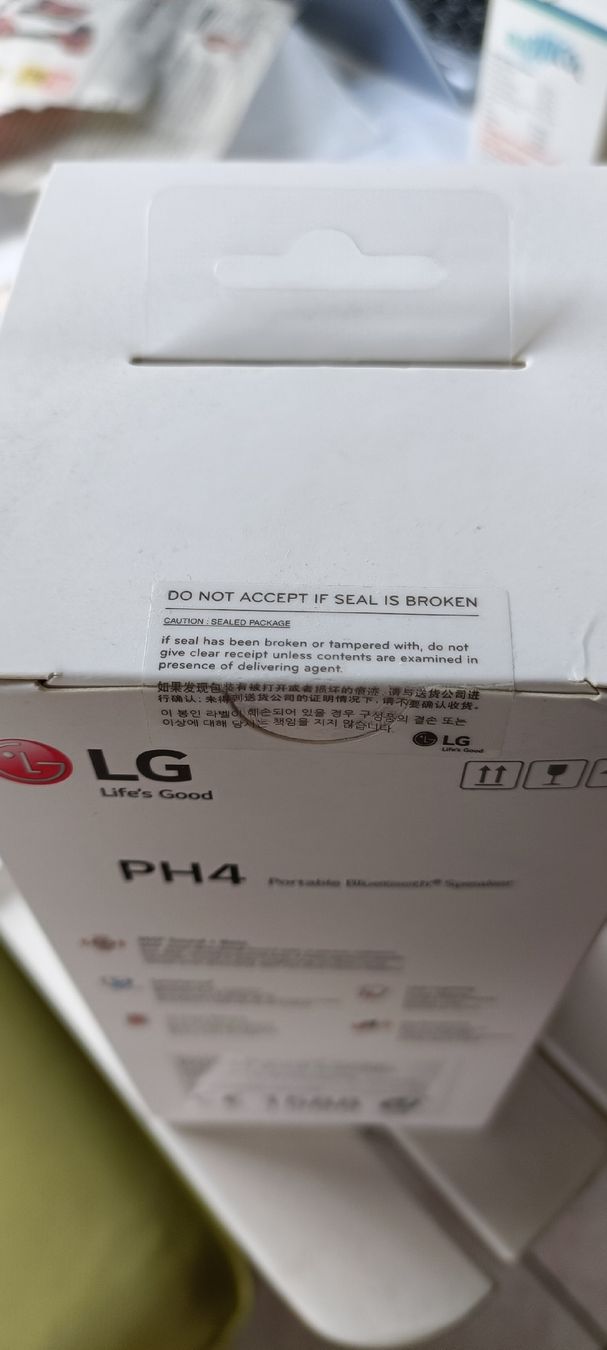 LG Casse acustiche: LG PH4 Bluetooth Speaker black – Nuovo e nell'imballaggio originale da Porza venduto da tbch 2
