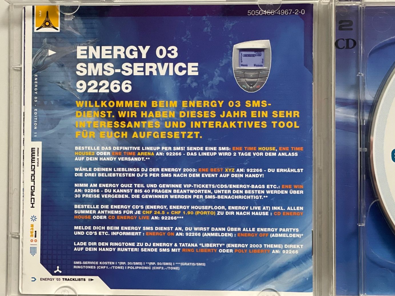 CD: DJ Energy & DJ Tatana – Usato da Muri b. Bern venduto da AdidasCollector 6