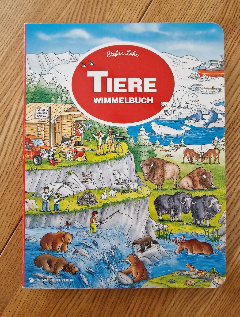 Libri: Wimmelbuch Tiere – Nuovo (secondo la descrizione) da Uster venduto da Gulabin