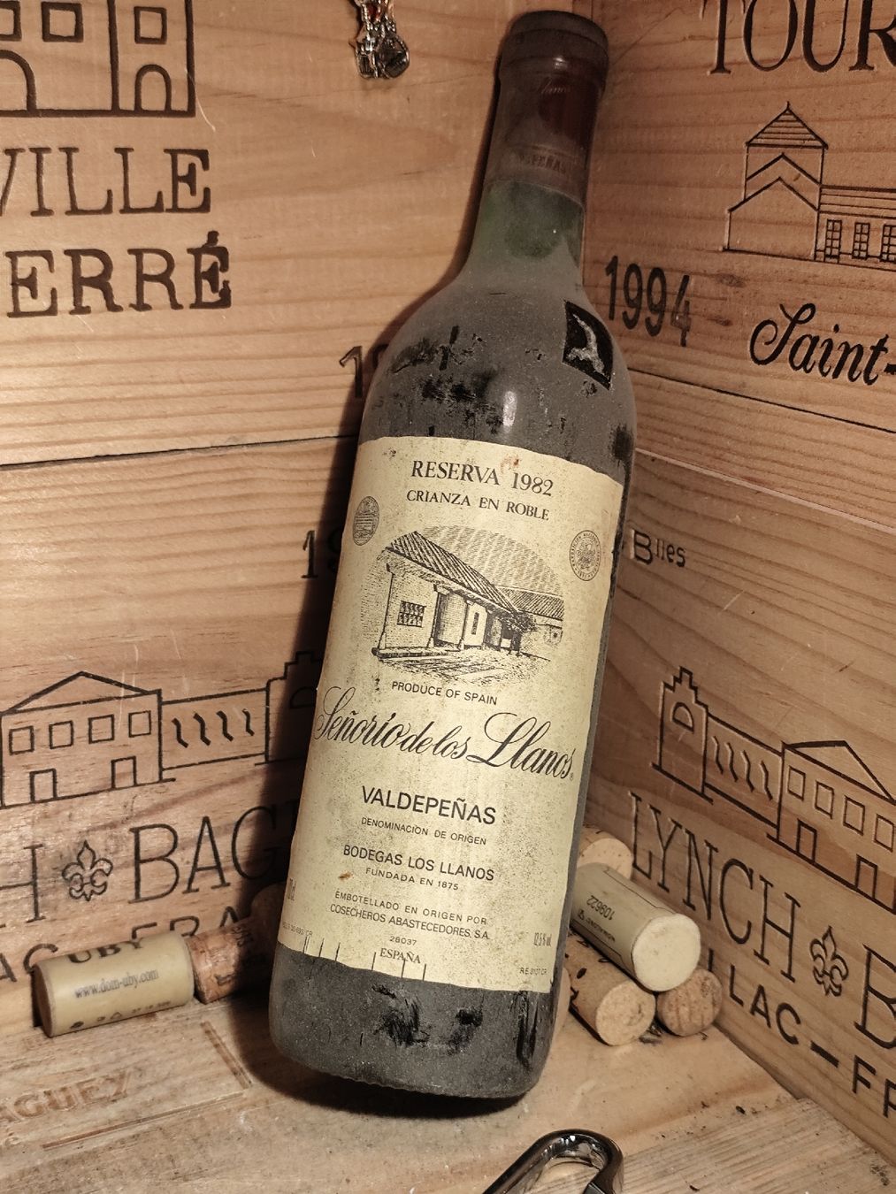 Wein: 1982  Senorio de los Llanos Reserva – Neu (gemäss Beschreibung) aus Büsserach von Vintage-vins 7