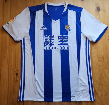 Real Sociedad San Sebastián Trikot adidas NEU Gr. L Spanien