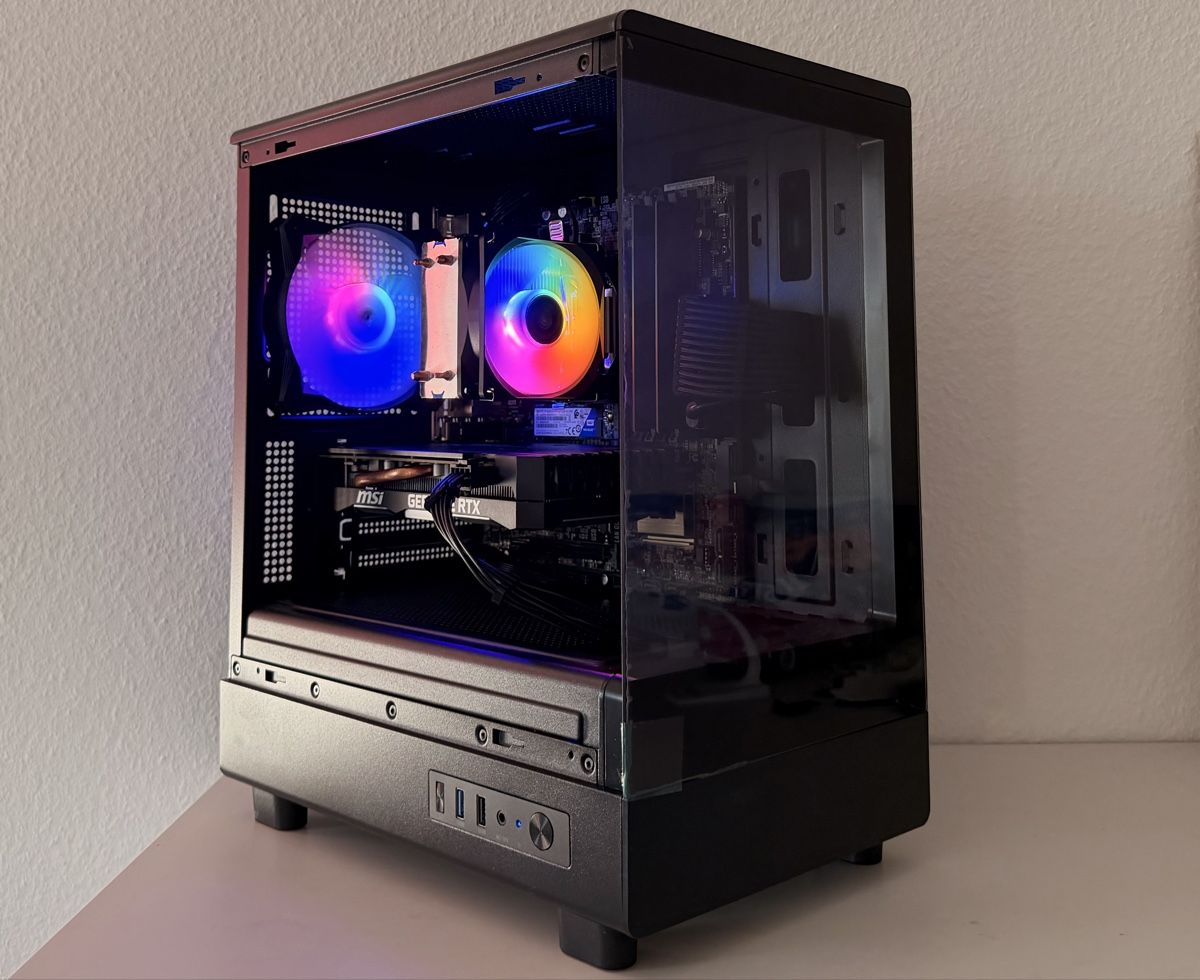 PC: Gaming PC / RTX 2060 / i5 7th / 16 GB /WLAN – Usato da Menzingen venduto da PC_Solutions