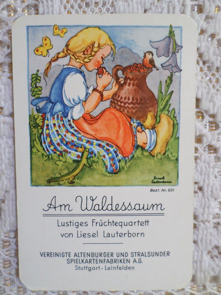 Giochi: Am Waldessaum / Lustiges Früchtequartett – Usato da Liestal venduto da man_7bt6 1