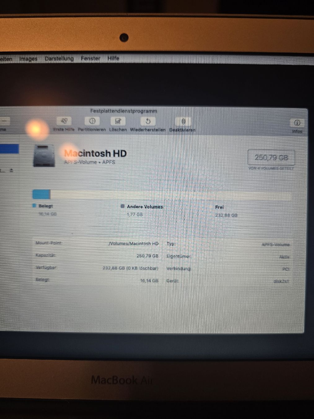 Apple Notebook: Macbook Air Mojave – Usato da Kreuzlingen venduto da Klingelton_21600 2