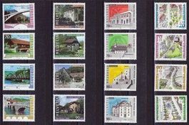 Pro Patria  2000 - 2003 ** Postfrisch **  4 Sätze = 12.80Fr.