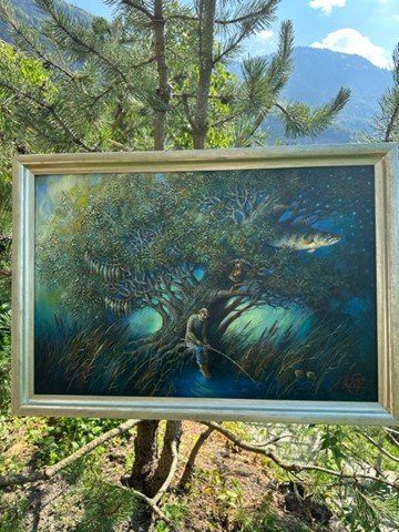 Gemälde Öl Original v. Kontsub Anatoli Alexandrowitsch Kaufen auf