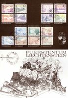 4 Stück Vaduz Liechtenstein Erstagsstempel