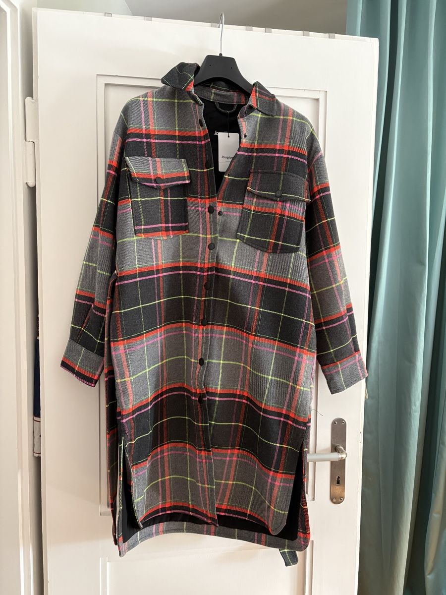 Desigual Jacken: Desigual Checked Jacket Size M – Gebraucht aus Zürich von labluette