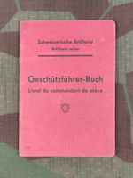 Reglement, Geschützführer-Buch
