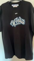 T-shirt Off-White Bulls ABLUH, Taille L, Noir, Comme Neuf
