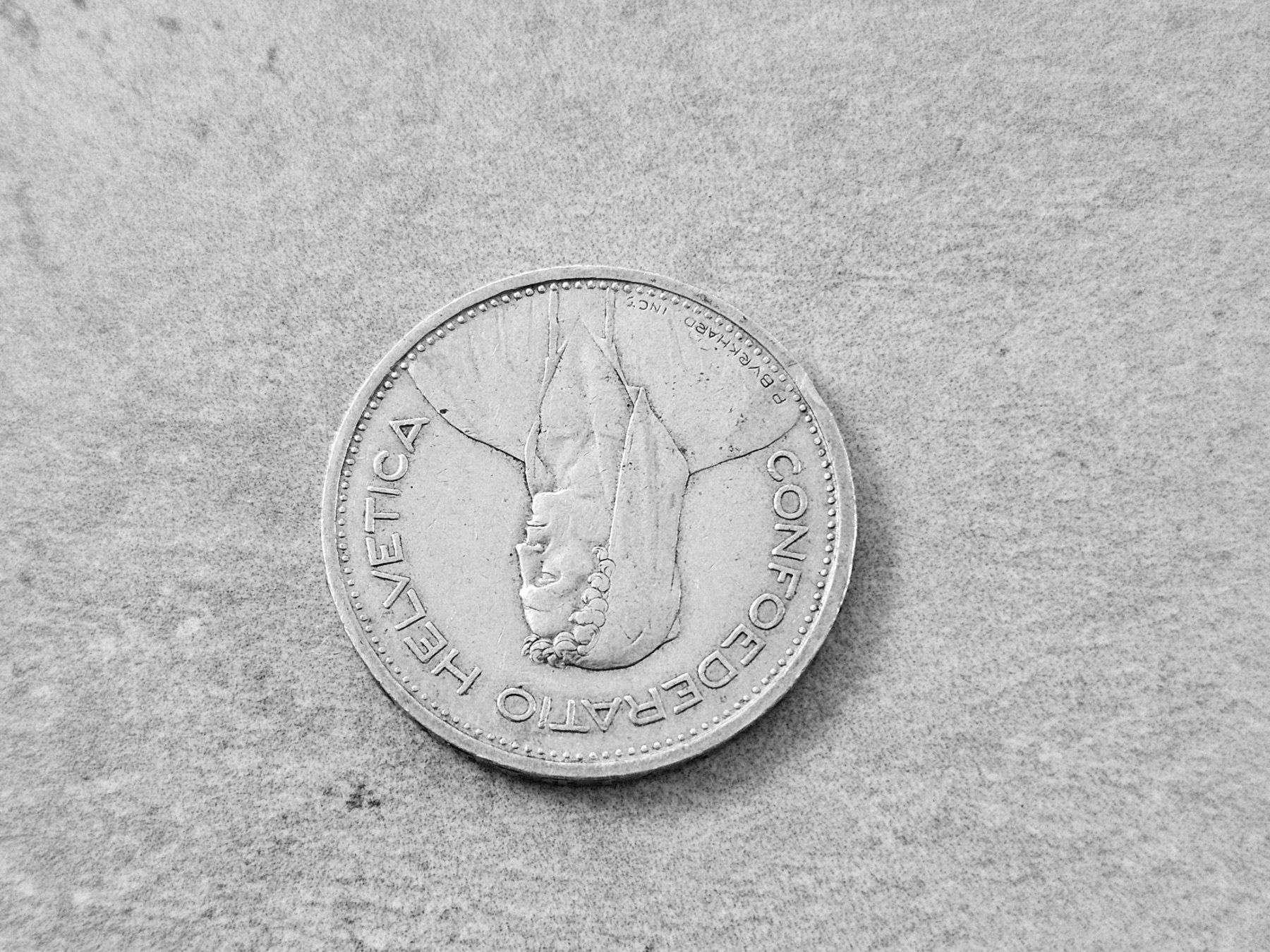 Tutti le monete: 1953 5-Franken Münze Silber – Usato da Kilchberg ZH venduto da Richard_ 1