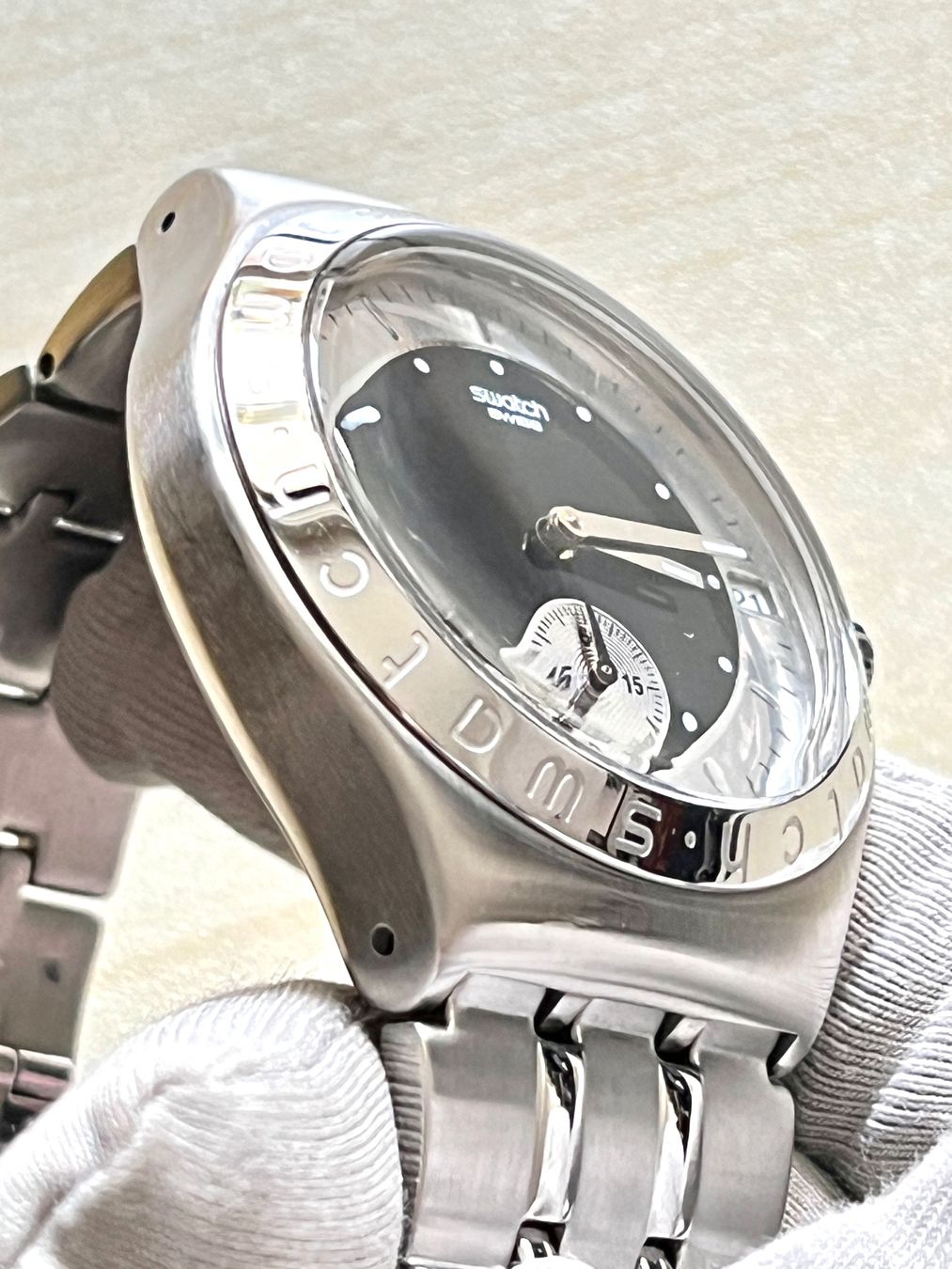 Swatch Orologi: Swatch Irony , Herrenuhr, selten! – Usato da Grenchen venduto da chththl 4