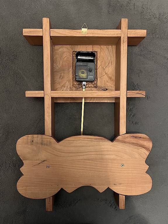 Orologi da terra & Orologi da parete: Pendule rustique en bois – Usato da Bourg-St-Pierre venduto da GdCombin 1