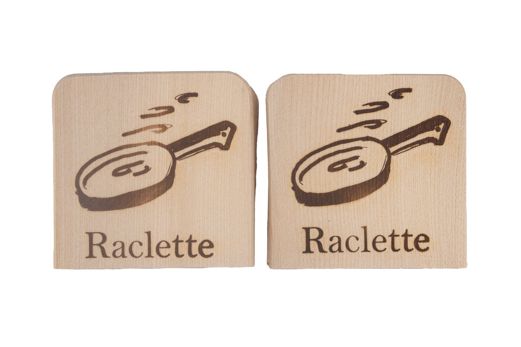Elettrodomestici da cucina: Raclettebrettchen 8er-Set Buche Natur – Nuovo e nell'imballaggio originale da Pfäffikon ZH venduto da justnatur 3