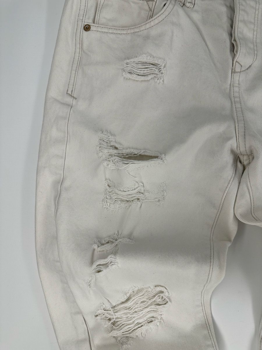 Mango Jeans: Mango Jeans, Boyfriend, weiss, destroyed, Grösse 38 – Usato da Luzern venduto da kim221080 3