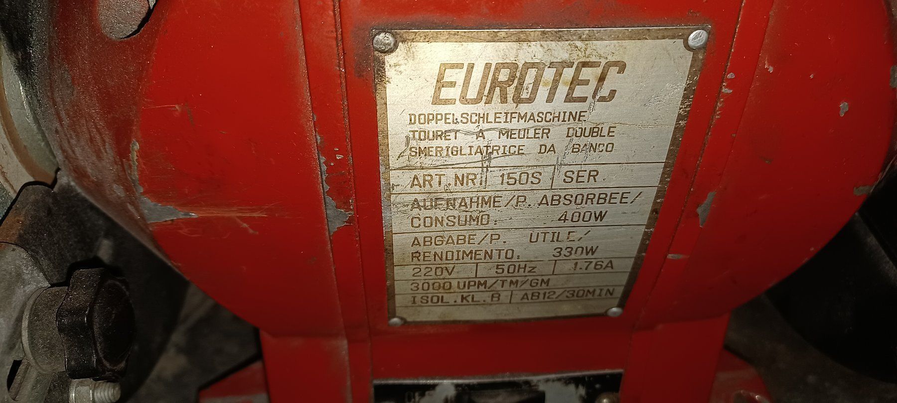 Alle Werkzeuge: Touret / meule Eurotec – Gebraucht aus PRILLY von 55b_nh8l 2