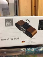 Ipod&Iphone Dockingstation Holz