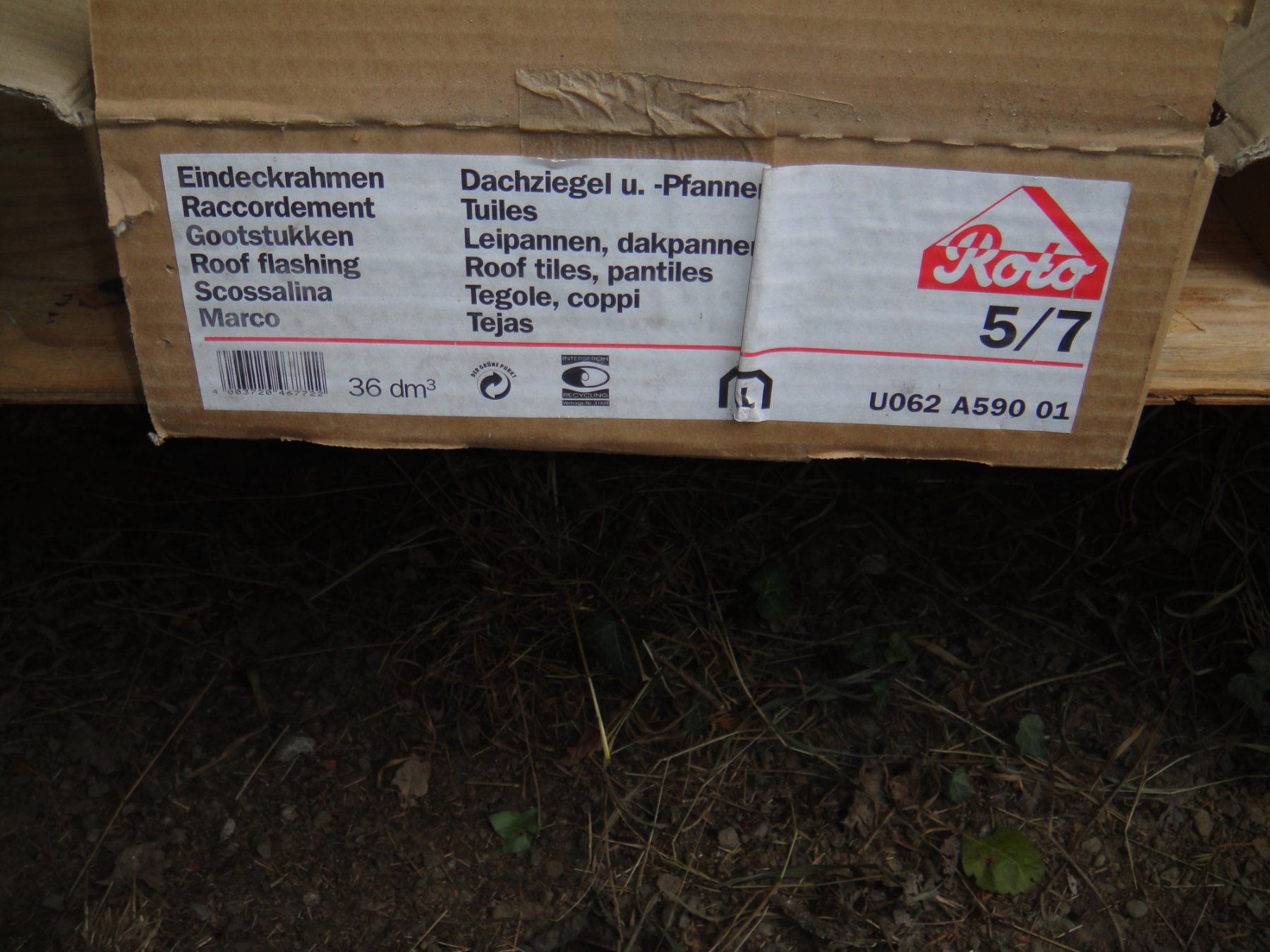 Finestre: Dachfenster ROTO, mit Eindeckrahmen, NEU! – Nuovo (secondo la descrizione) da Tecknau venduto da mmrd78 8