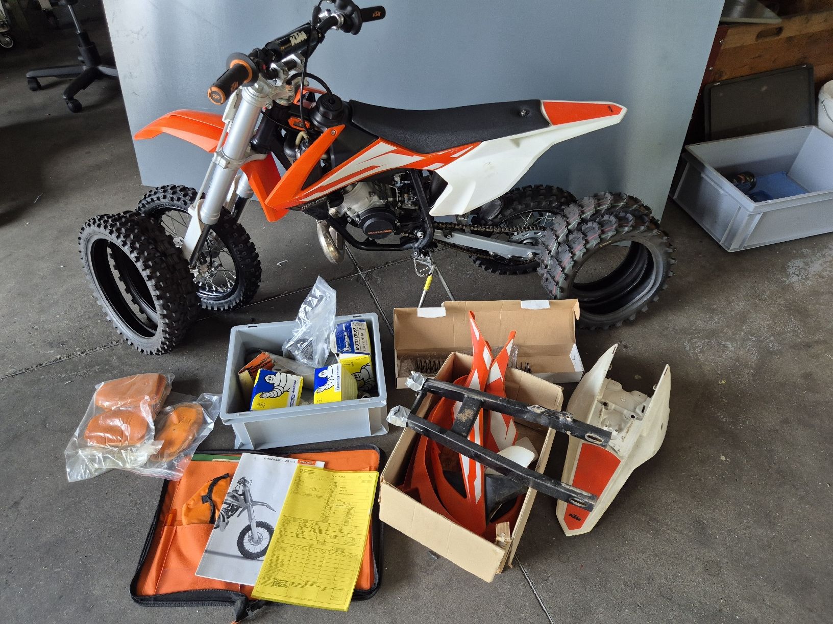 KTM Enduro: KTM sx 50 – Usato da courtelary venduto da Minimaxou0 5