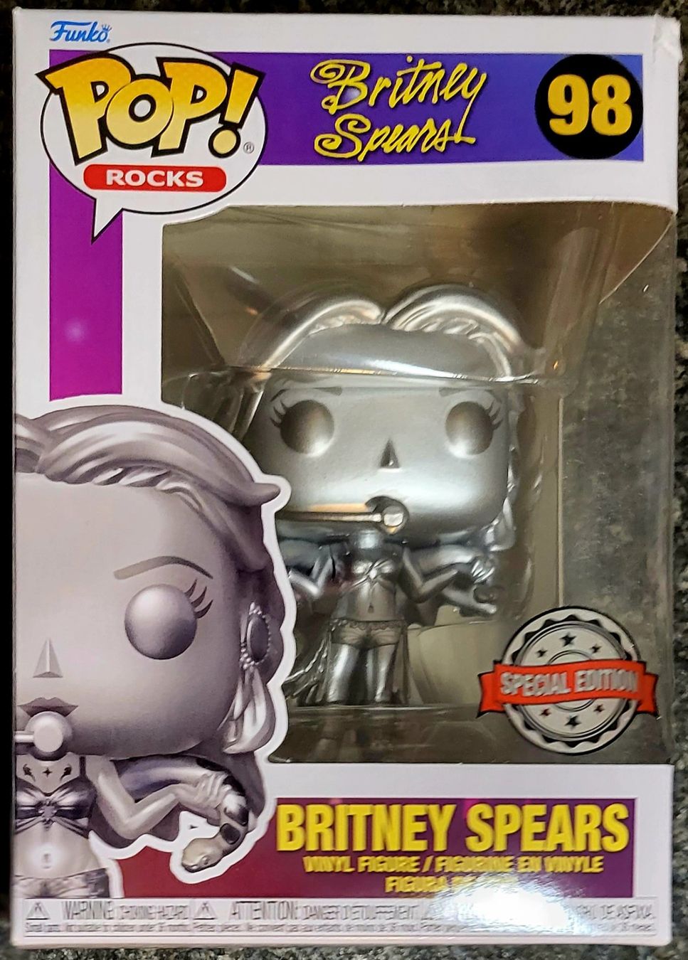Funko Statuette: Funko Pop  Britney Spears  Metallic – Nuovo (secondo la descrizione) da Montet (Glâne) venduto da KOADA