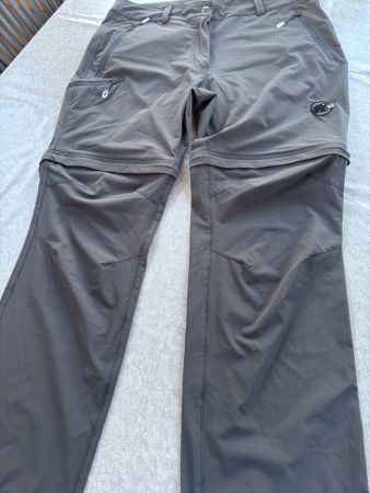 Damen Zip-Off Hose Mammut Grösse 42 Kurzgrösse