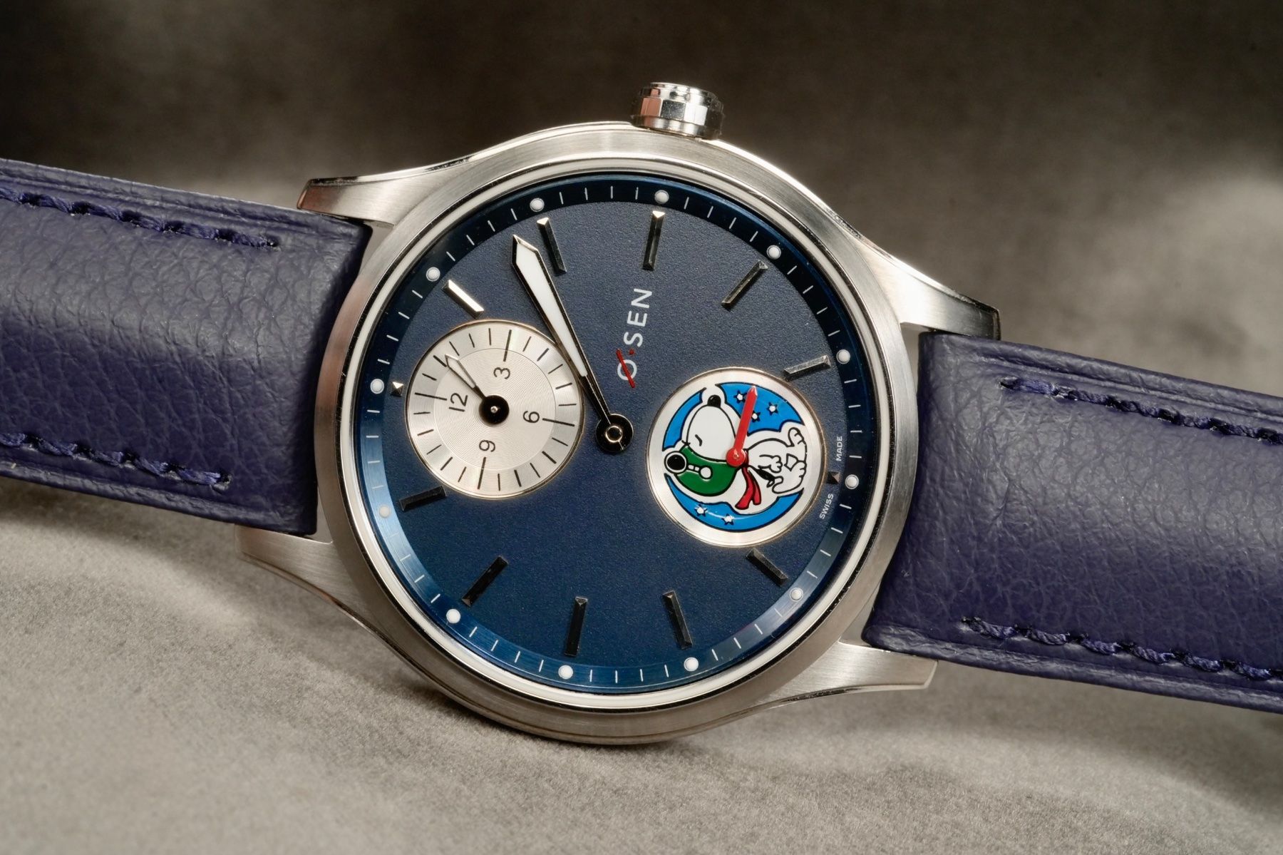 Orologi: 0-Sen - Snoopy Regulator One-Off Automatic Steel Uhr – Usato da Morcote venduto da chronoservice 9