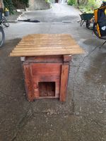 Alter Bibelistall aus Holz mit Heizung 79 × 46 