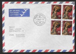 Swissair Erstflug RF 71.3cL Zürich-New York ab FL 1.4.1971