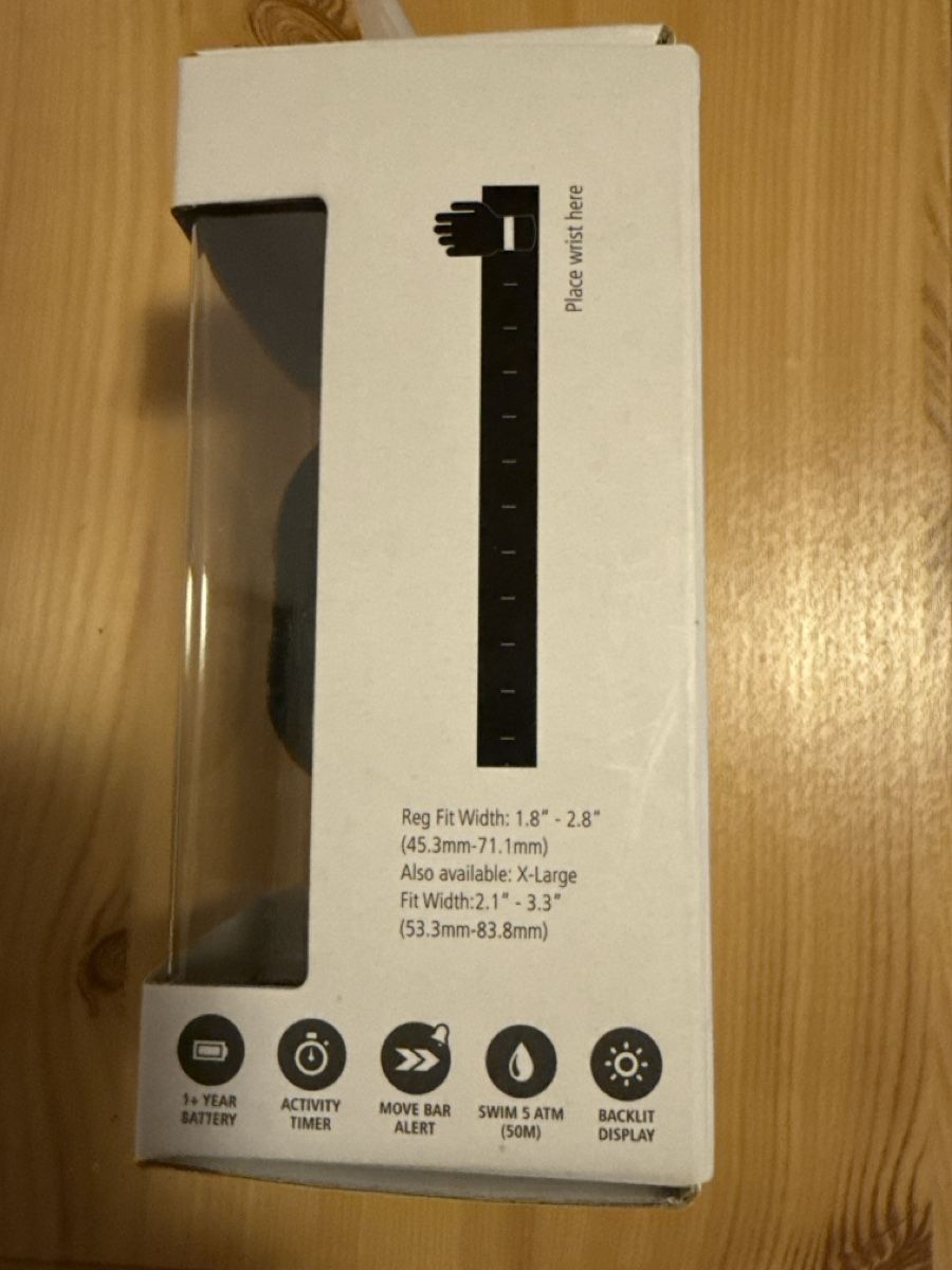 Garmin Smartwatch: Garmin vivofit3 activity Tracker  – Neuf avec emballage d'origine à La Cibourg par rangiroa98 4