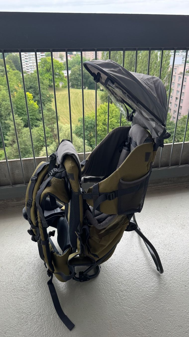 Fillikid Borse & Zaini: fillikid Back carrier Elite green – Usato da Schlieren venduto da and_z8fb 7