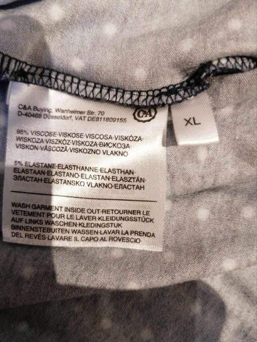 C&A Vestiti: C&A Kleid, Black Polka Dot, XL – Usato da Zürich venduto da Konsumware 4