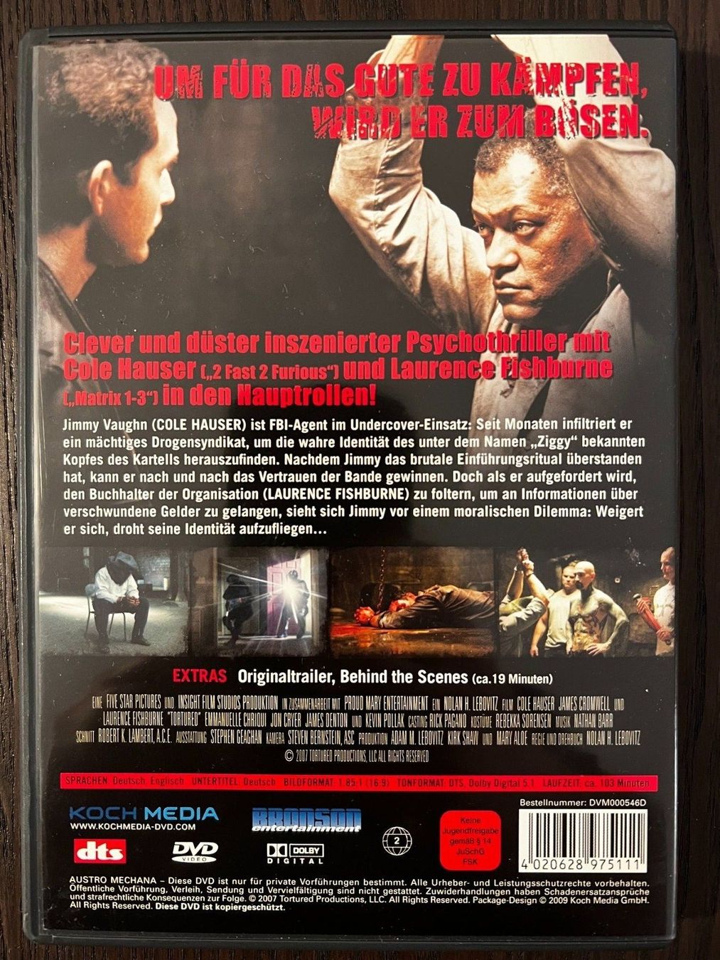 Tutti i DVDs: Tortured – Usato da Zürich venduto da FilmFreunde 1