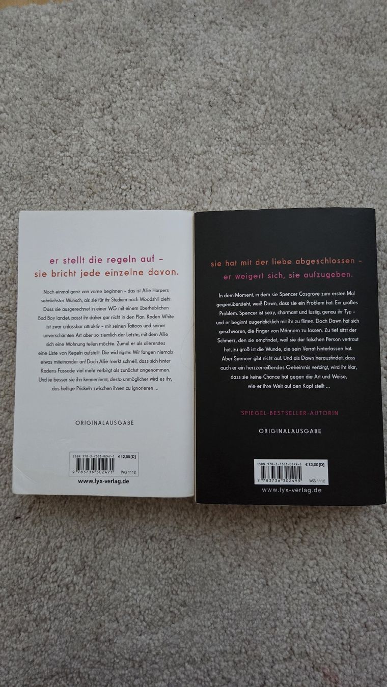 Libri: Romane Mona Kasten "Begin Again" & "Trust Again" – Usato da Schindellegi venduto da len_nzf2 1