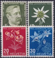 1944, PJ J109-J112 Serie Einzelmarken postfrisch **.