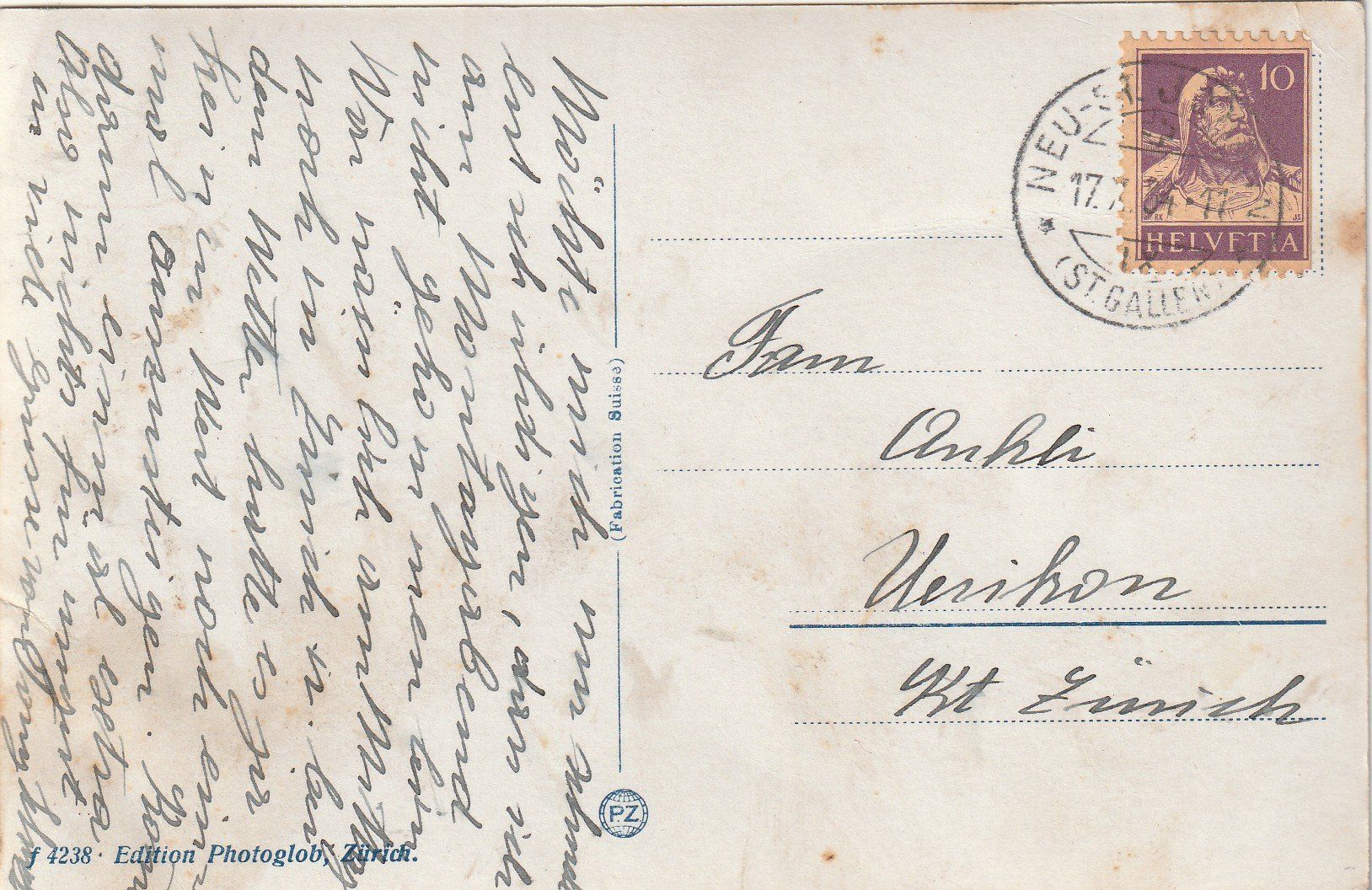 Cartoline postali: Neu St. Johann – Usato da Rorschacherberg venduto da fratovi2 1