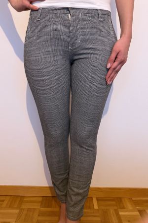 Please Hose, Gr. XS, Grau/Schwar