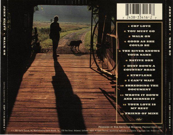 CD: John Hiatt – Walk On – Usato da St.Gallen venduto da jalamusic 1