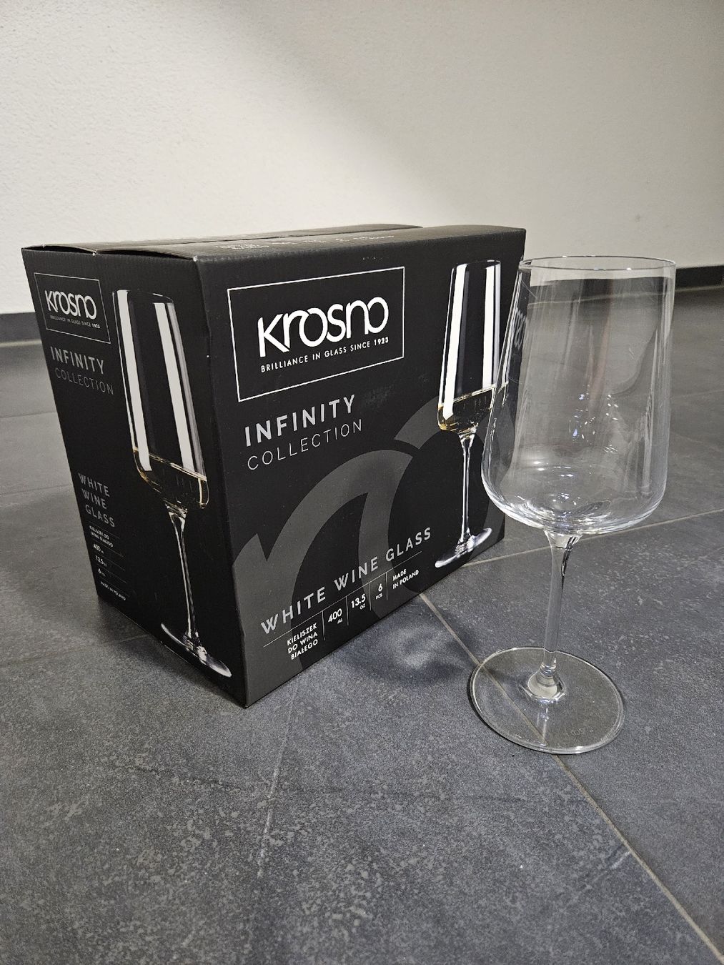 Bicchieri: Krosno Infinity Weissweinglas 400ml 6er Set – Usato da Buchs ZH venduto da rit_s6kv